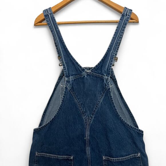 Carhartt Mens Washed Distressed Overalls Denim 38x36 Darkstone Series R07-DST - Picture 4 of 12